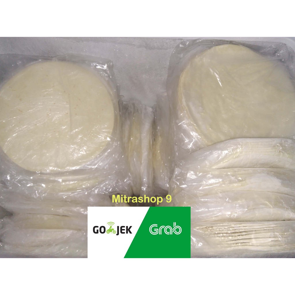 

Kulit kebab TC tortila catering diameter 17 cm isi 20 lembar