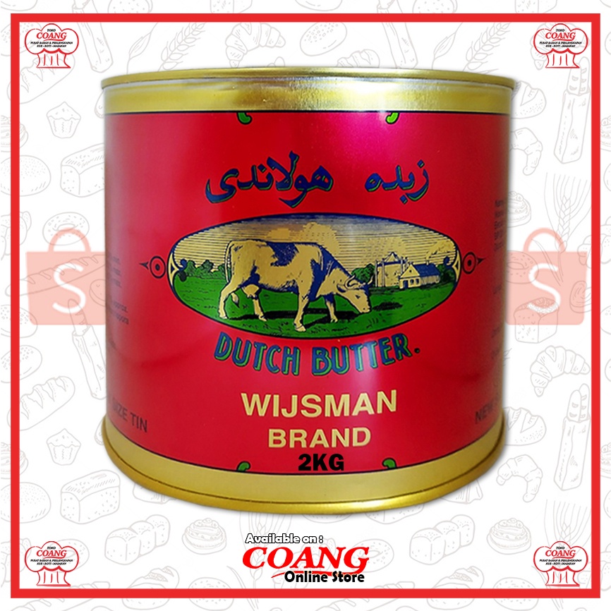 

WISMAN ROMBUTTER 2KG - WIYSMAN WIJSMAN BUTTER PREMIUM IMPORT ORIGINAL