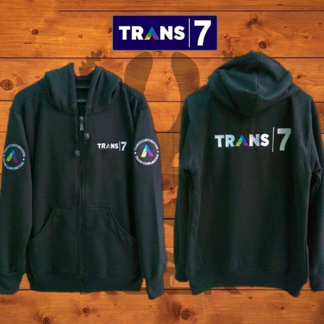 JAKET TRANS7 MURAH - JAKET HOODIE TRANS7 TRANSCORP TRANS TV JAKET ZIPPER - CUSTOM JAKET MURAH