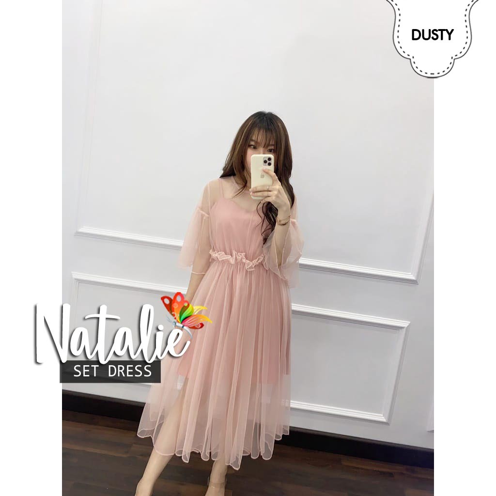 Baju Dress Wanita Pesta Natal Baju Wanita Remaja Dewasa Party Kondangan Murah Kekinian Terbaru Trend