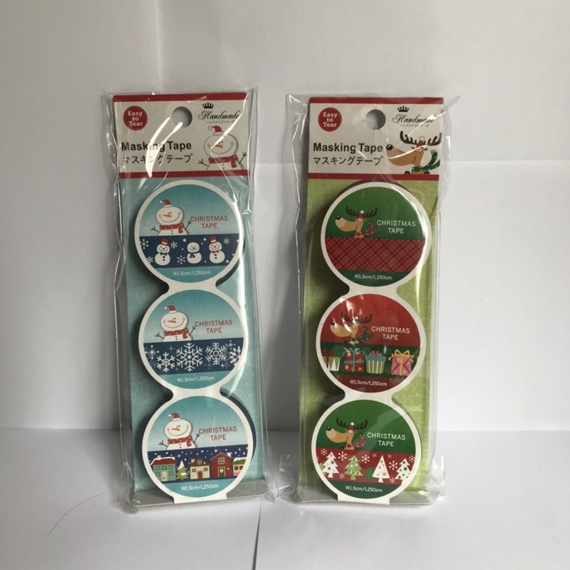 

Masking tape motif natal / Soltio motif natal