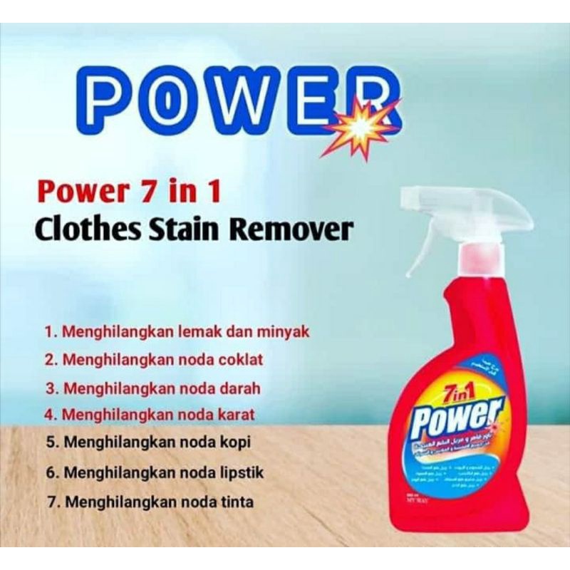 Power Merah My Way 7 in 1 Pembersih Ampuh Noda Membandel - Power Red