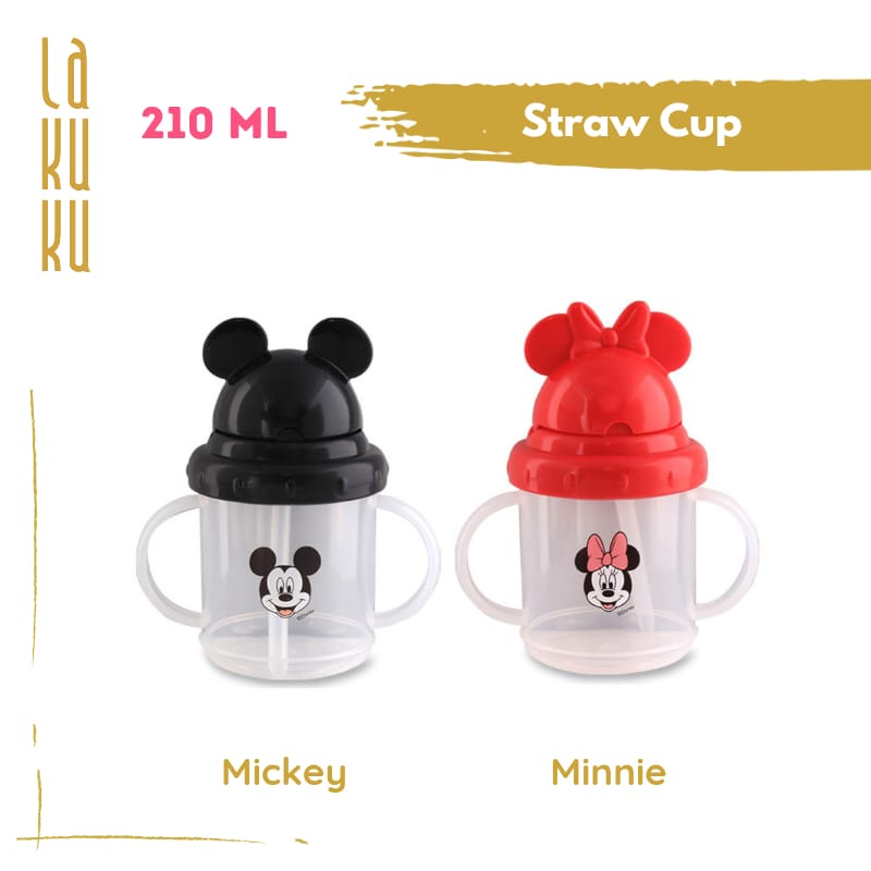 Lakuku - Lusty Bunny Botol Susu Anak Dot Sedotan edisi Disney Baby Mickey Minnie