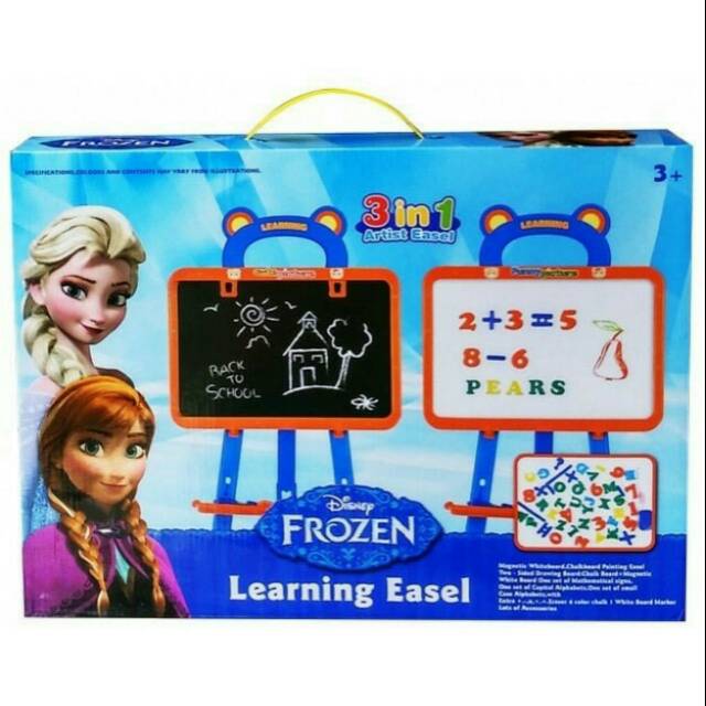 

learning Easel Frozen