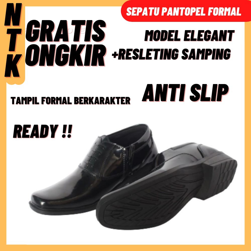 Sepatu Pantofel Formal Pria Original Berbagai Instansi / Pns / Kantoran - Ekspor Quality