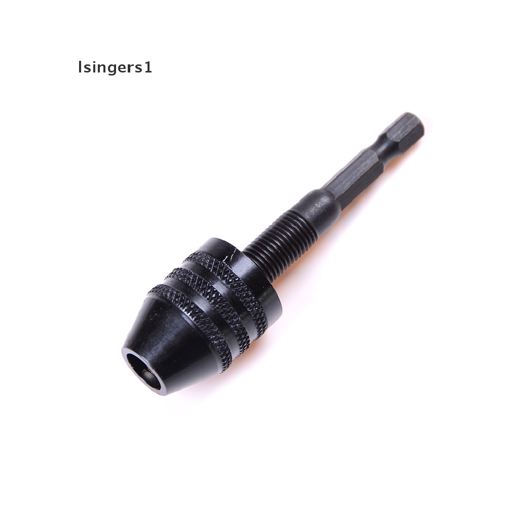 (lsingers1) Adaptor Mata Bor Chuck Hex Shank 0.3-6.5mm Bits