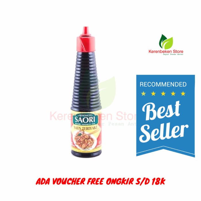 

saori saus teriyaki 135ml