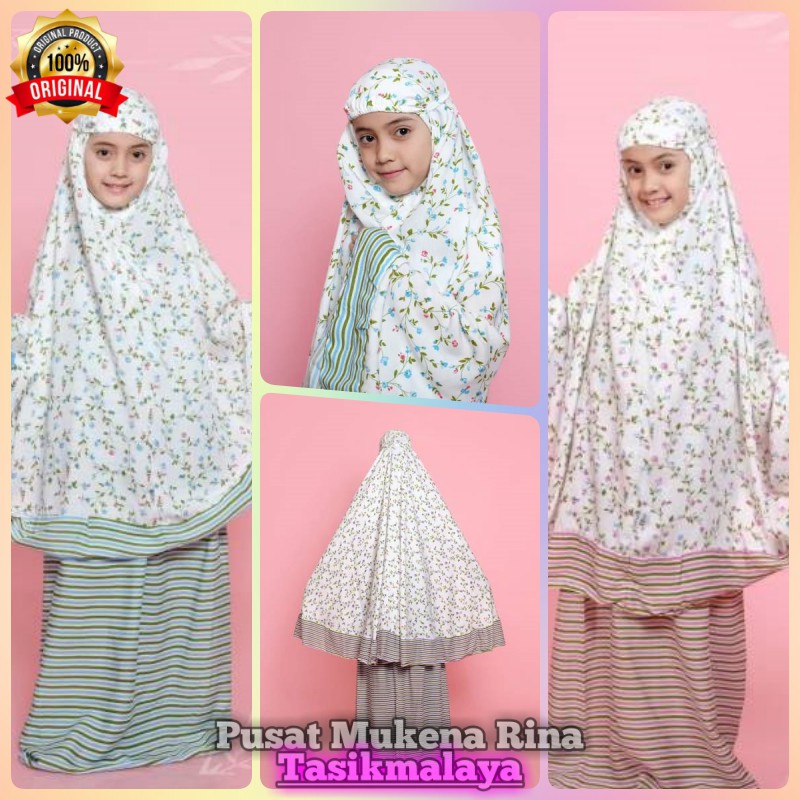 HOT PROMO - Mukena Anak Rayon Bali Lucie Original 2-13 tahun