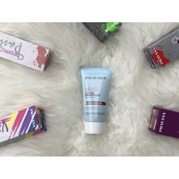 Promo Pravana Nevo Color Enhancer Treatment Deep Burgundy