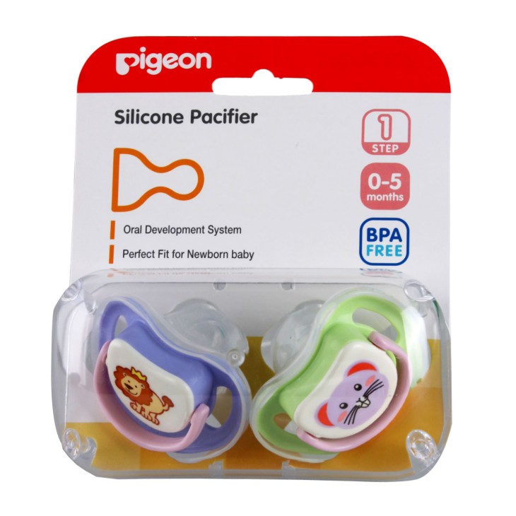 ns 0170 Empeng Pigeon tipe Pacifier Step 1  2 3 Kempeng 