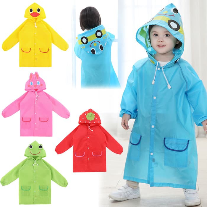 Jas Hujan anak lucu baju anti hujan children funny raincoat