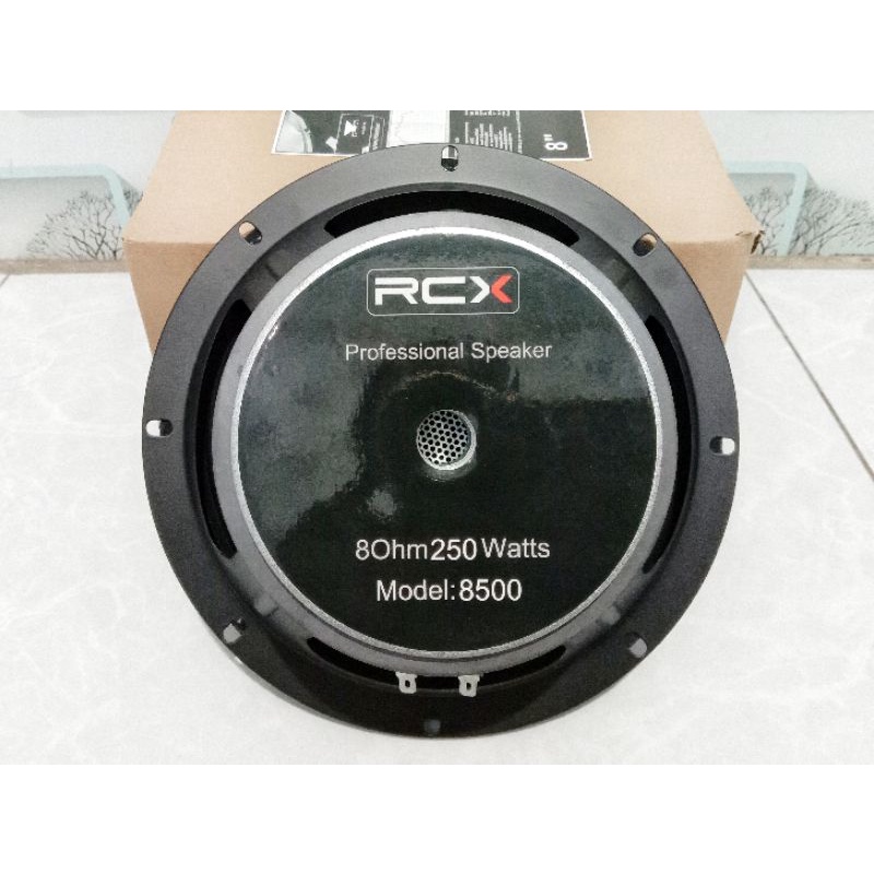 Speaker mid middle 8 inch rcx