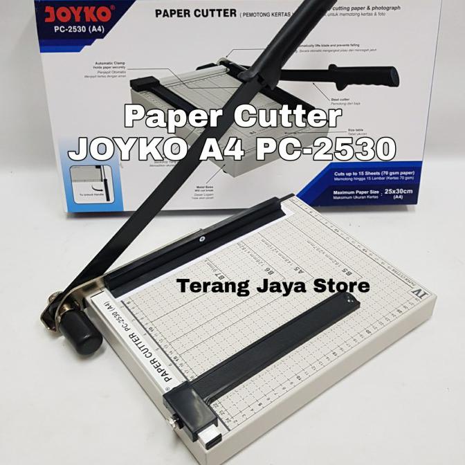 

Gilaa!!! Paper Cutter A4 Joyko Pc-2530 Alat Potong Kertas Joyko Pc2530 (A4) Diskon