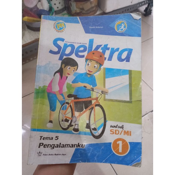 Jual Buku Pelajaran Spektra Seri Pembelajaran Tematik Terpadu Tema 5 Pengalamanku Kelas 1 Sd 8858