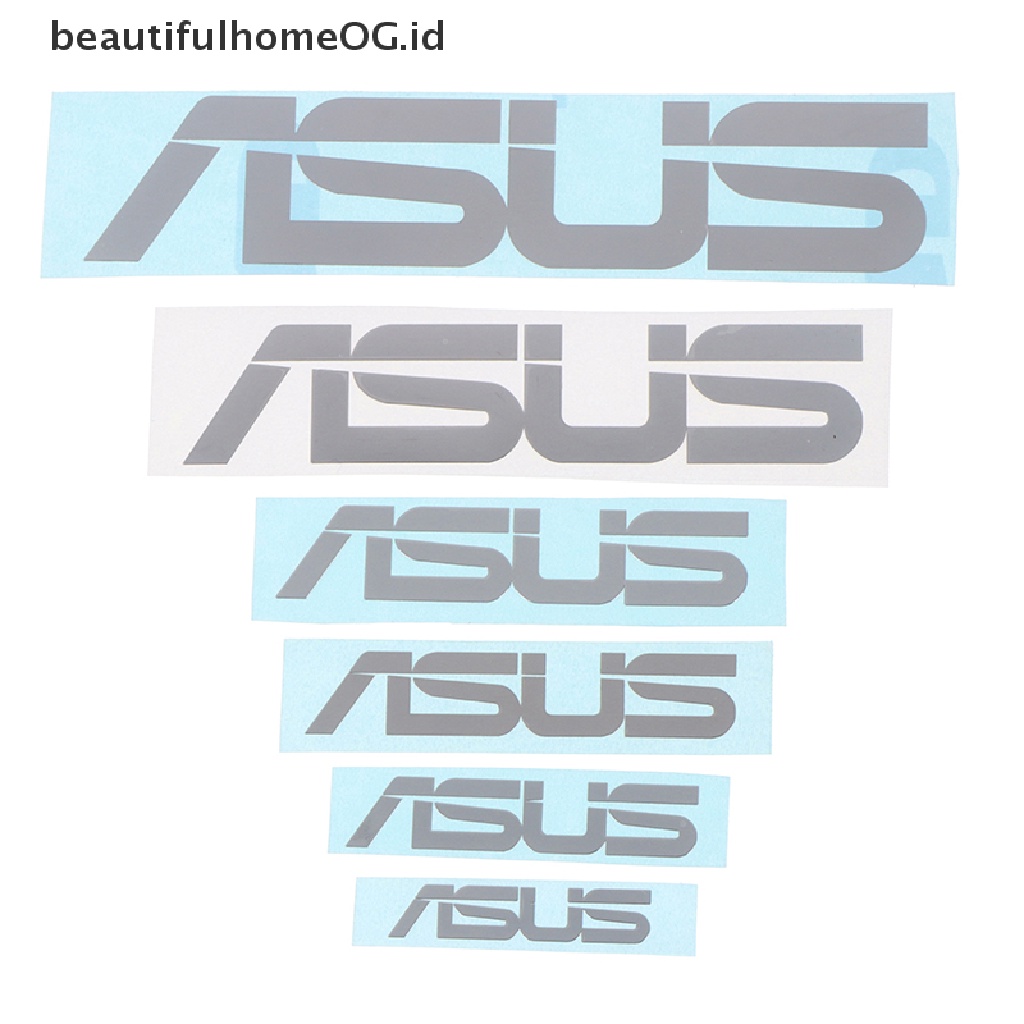 Stiker Logo Bahan Metal Untuk Dekorasi Laptop Asus