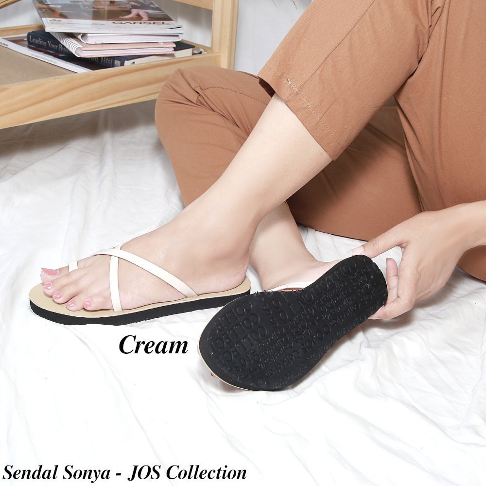 Sendal Jepit Wanita Flat - Sonya by JOS Collection