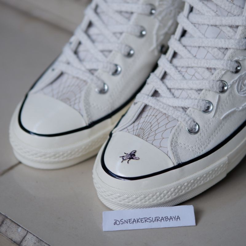 DR.WOO X CONVERSE CHUCK TAYLOR 1970S Hi SPIDER WHITE CT 70S CT 70