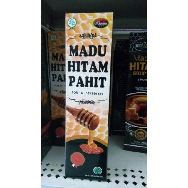 

Madu Hitam Pahit Kharisma Food 500gr
