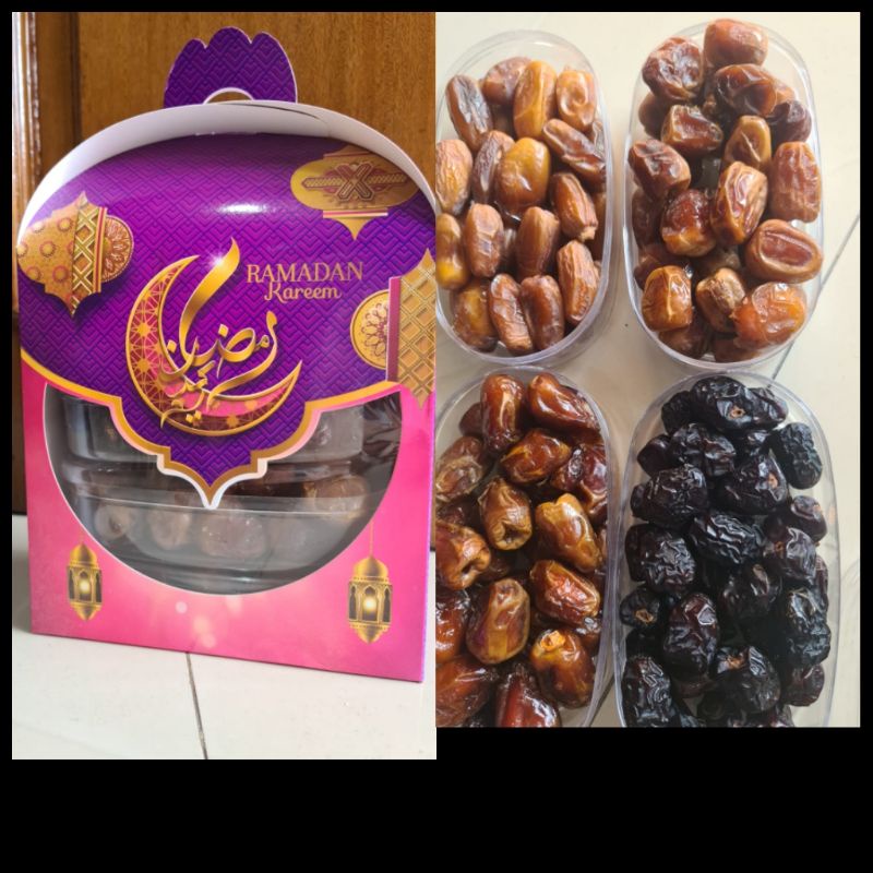 

paket atau hampers kurma untuk ramadhan. ajwa, sukari, tunis dan mesir