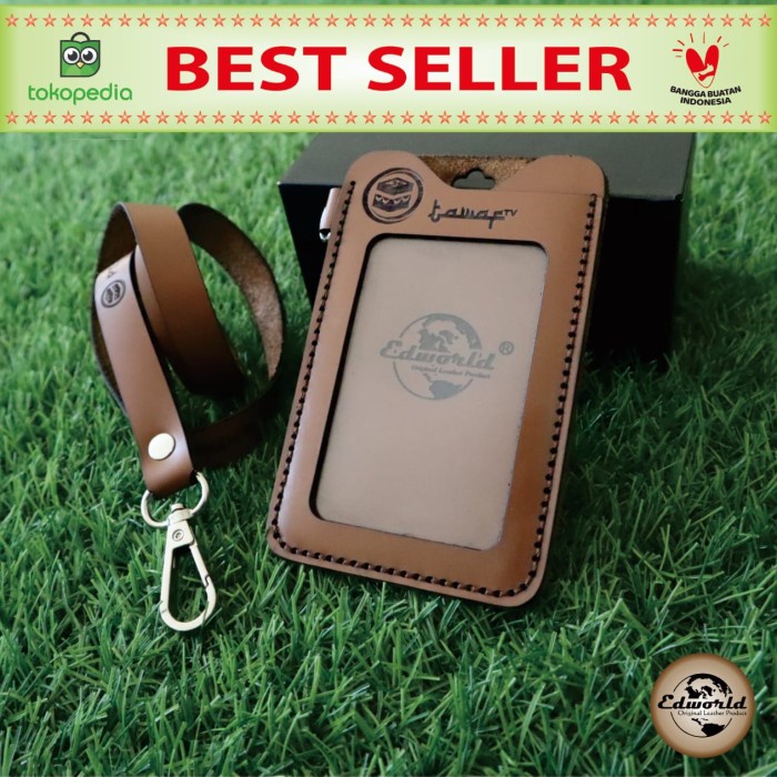 

READY ID CARD HOLDER - Kulit sapi asli 2 slot card BERKUALITAS