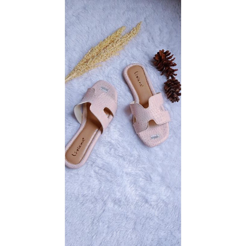 Sandal motif H croco