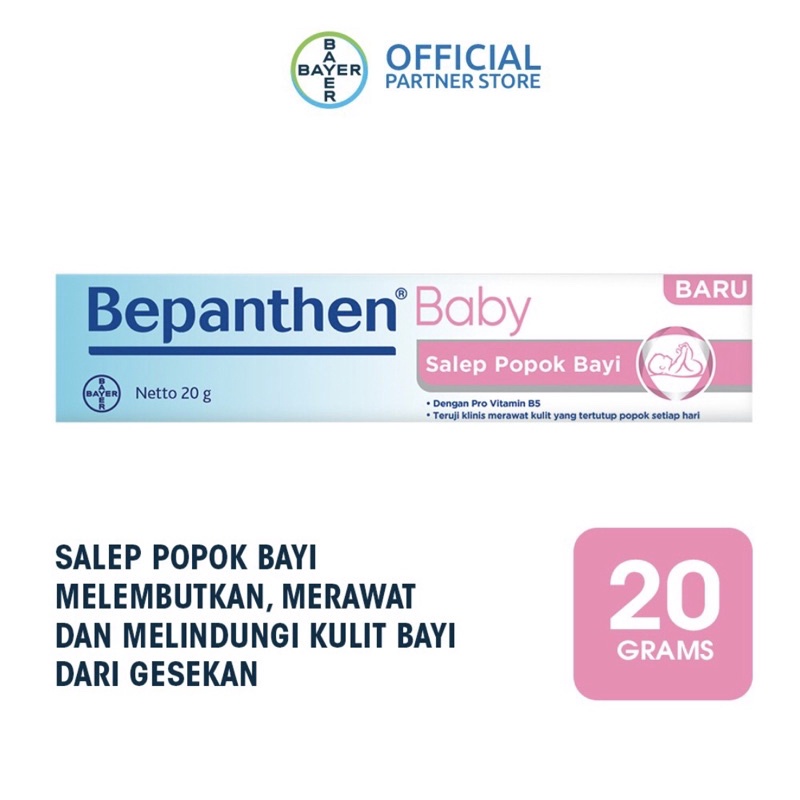 PERA663 BEPANTHEN BABY SALEP POPOK BAYI 20GR / 10gr  EXP sept 2024