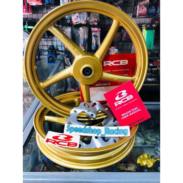Velg Racing COPY RCB SP522 Honda beat Scoopy Beat esp vario 110 scoopy fi beat deluxe ukuran 215 / 1