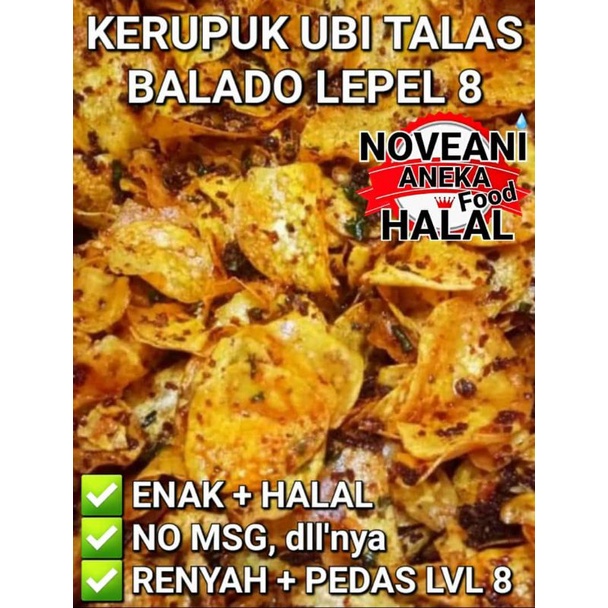 

Kerupuk ubi talas pedas / keripik talas / talas ubi / keladi pedas / kerupuk keladi pedas / keripik talas pedas