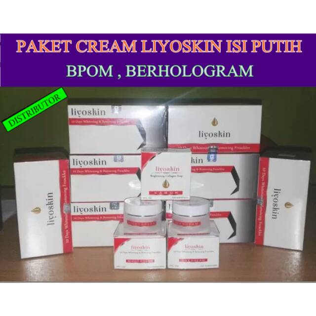 Cream Liyoskin isi putih