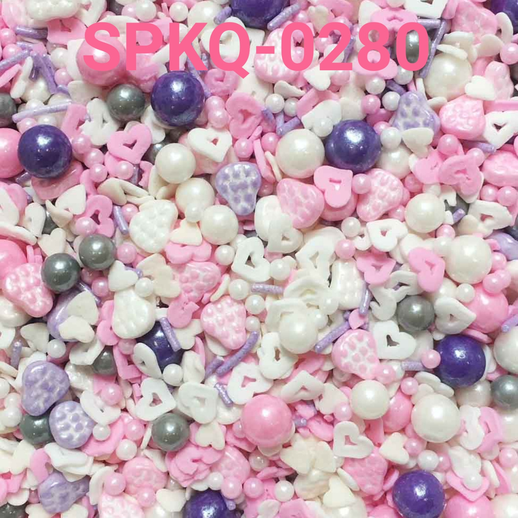 

SPKQ-0280 Sprinkles sprinkle springkel 250gr mutiara hati pink putih yamama baking grosir murah sprinkles cake dekorasi mutiara trimit decoration story sprinklestory sprinklesstory sprinkle story yamama baking