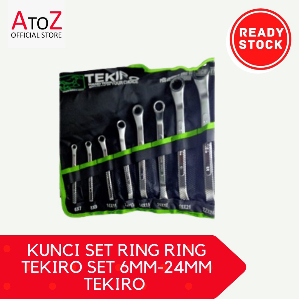 KUNCI SET RING RING TEKIRO SET 6MM-24MM TEKIRO KUNCI SET RING RING