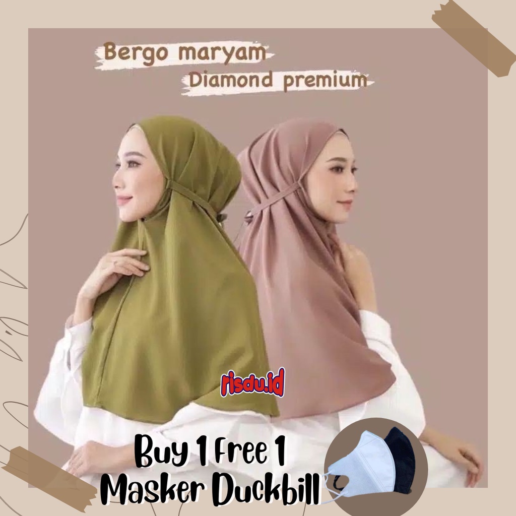 BERGO MARYAM DIAMOND | MARYAM BERGO | Free masker duckbill