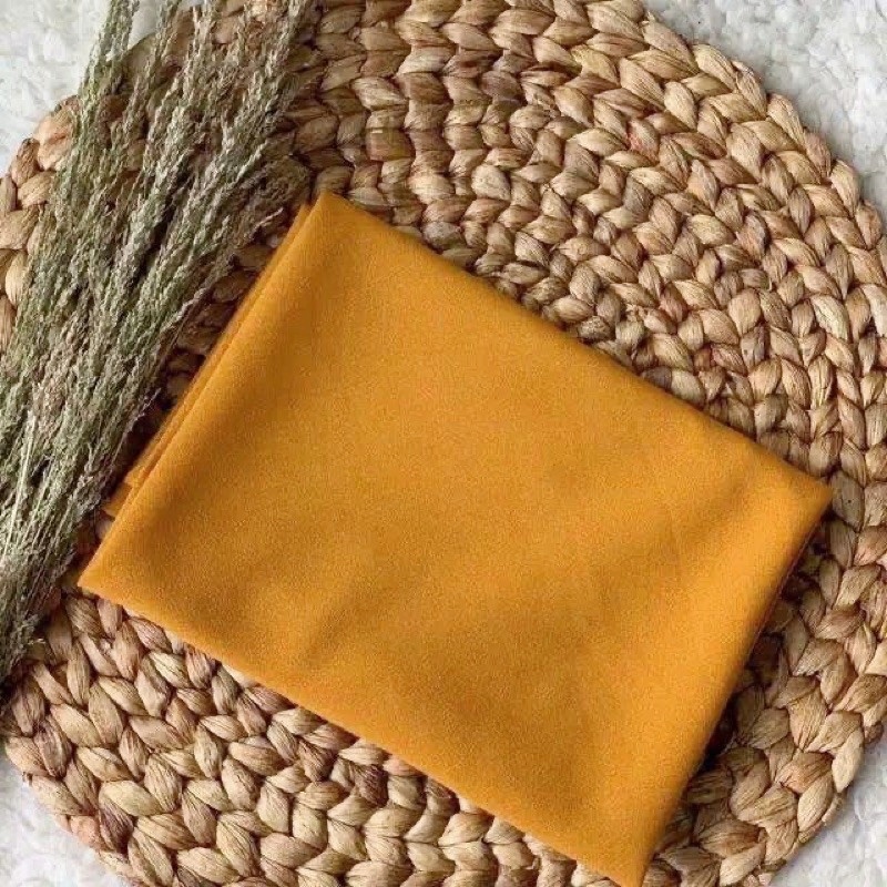 Pashmina tali PED ANTEM , bahan diamond , 170 x 75-Kunyit