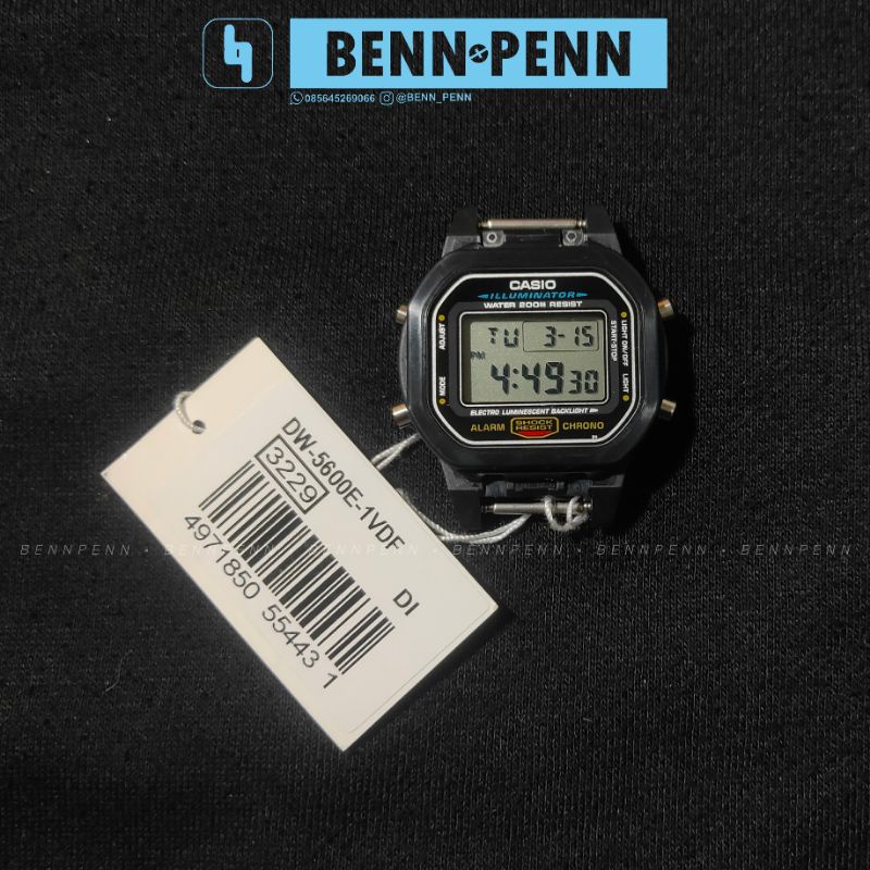 MODUL JAM TANGAN CASIO G SHOCK DW 5600 E