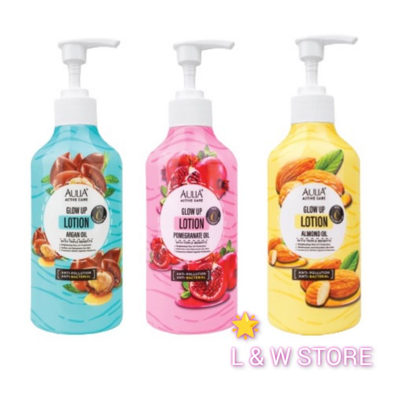 Aulia Active Care Glow Up Lotion 300ml /BPOM( NEW)