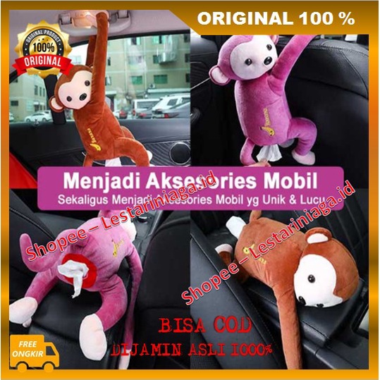 Kotak Tisu Monyet Unik Tempat Tisu Monyet Tissue Cover Monkey ORIGINAL