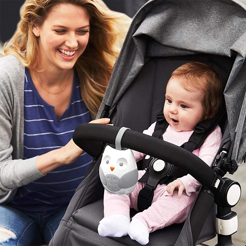 Music Box Sleeping Baby Mainan Gantungan Bel Musik Bayi Tidur Soother White Noise Sound Machine