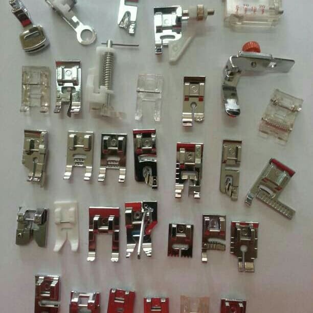 SET SEPATU MESIN JAHIT PORTABLE ISI 32 PCS SEPATU JAHIT