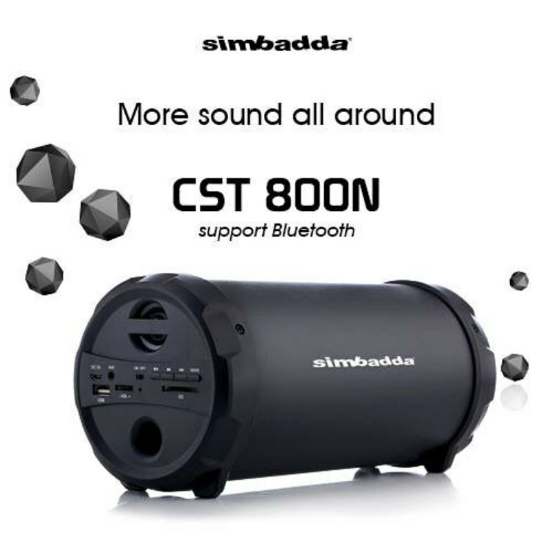 Speaker Portable Bluetooth Simbadda CST-800N