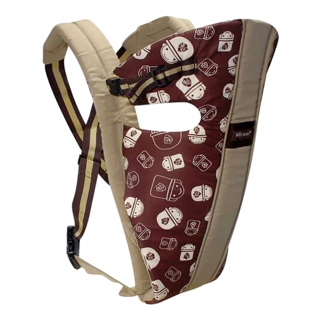 Gendongan Baby Scot Ransel / Gendongan Print Lucu Baby Scot