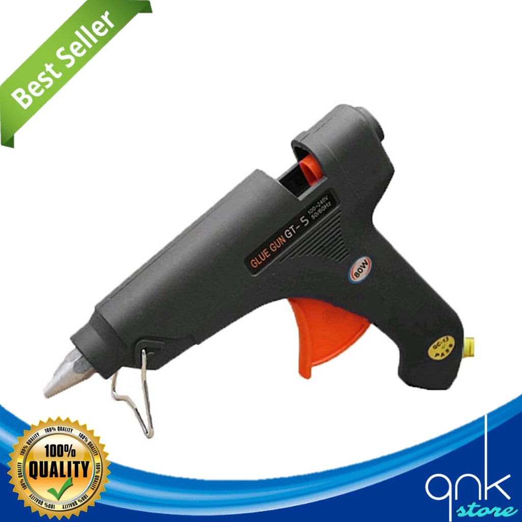 Alat Lem Tembak Bakar/Glue Gun/Pistol Lem 20 Watt