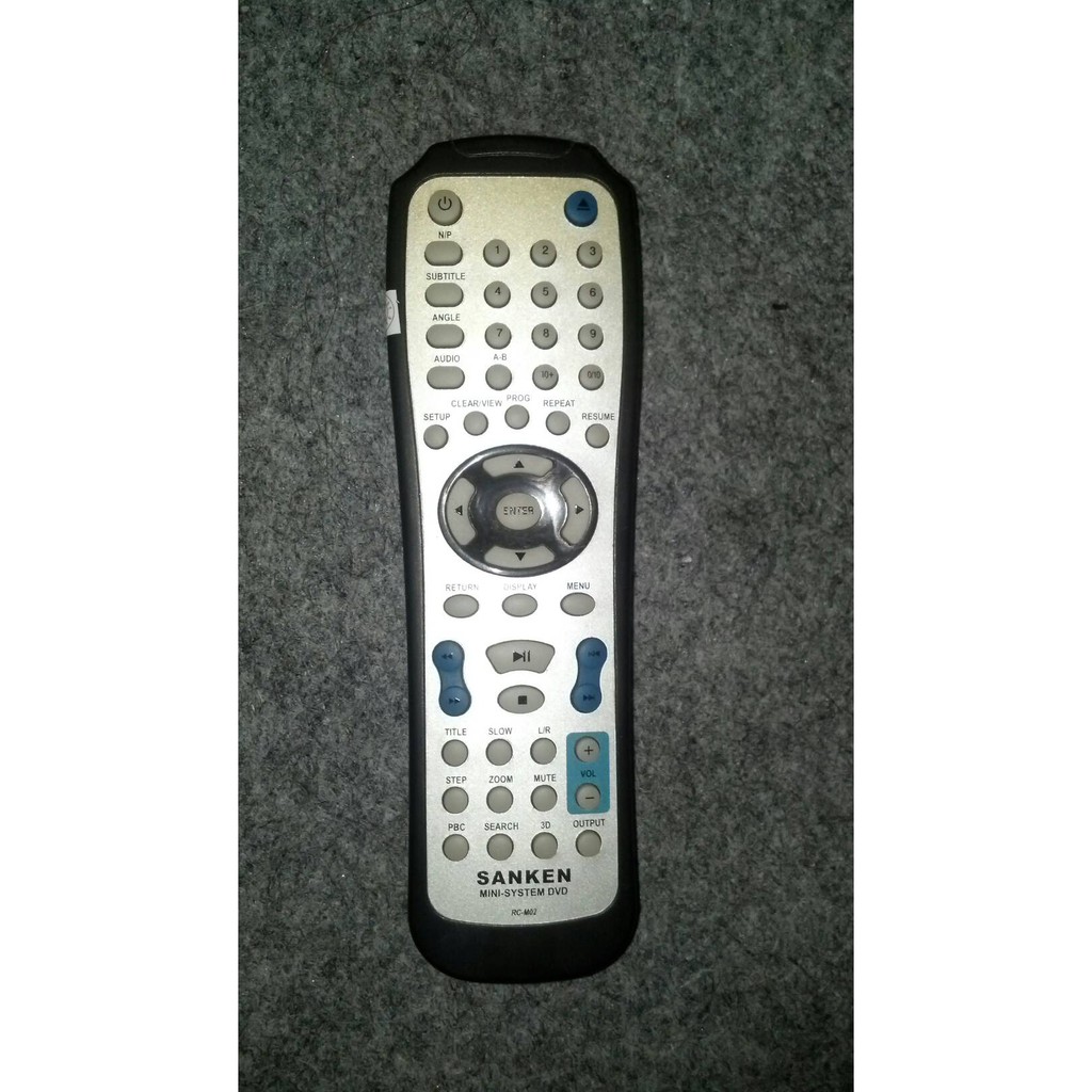 REMOTE DVD SANKEN RC-M02 ORIGINAL