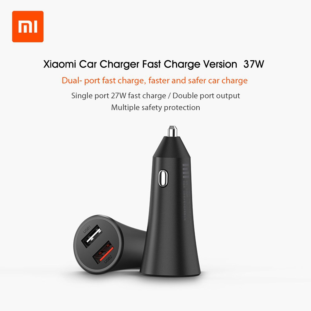 MI 37W DUAL PORT 37W DUAL PORT CAR CHARGER