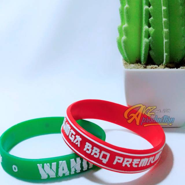 Gelang karet custom murah Gelang karet bandung Gelang karet termurah pabrik gelang karet custom