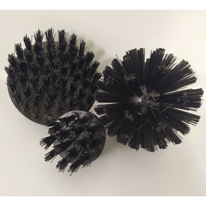 MSHIER Kepala Sikat Bor Elektrik Power Cleaning Brush Head 3 PCS - DB003B - Black