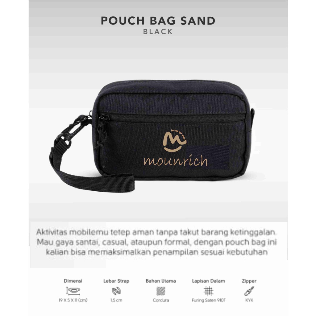 handbag pria Clutch Hand bag Pouch | Tas Tangan handsbag Depan