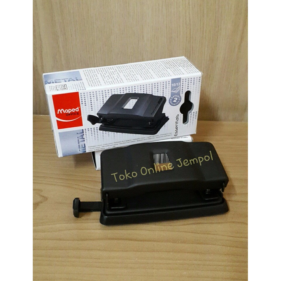 

ATK0022 10 12 lembar Pembolong Kertas Metal Punch Maped PU401111 SMP TOJ99