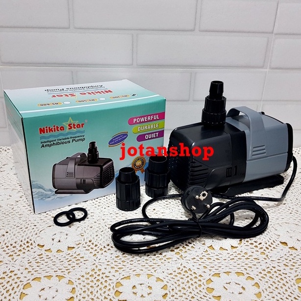 MESIN NIKITA STAR NS 300 NS300 POMPA KOLAM AMPHIBIOUS PUMP AQUARIUM AQUAPONIK