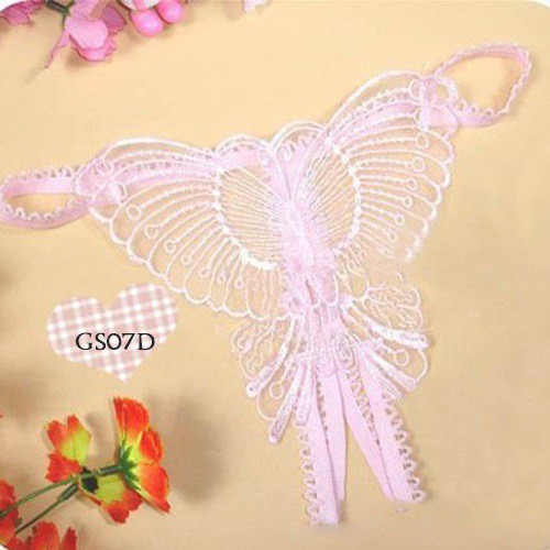 [PALING LARIS] CELANA DALAM SEXY G-STRING OPEN CROTCH PINK GS07D