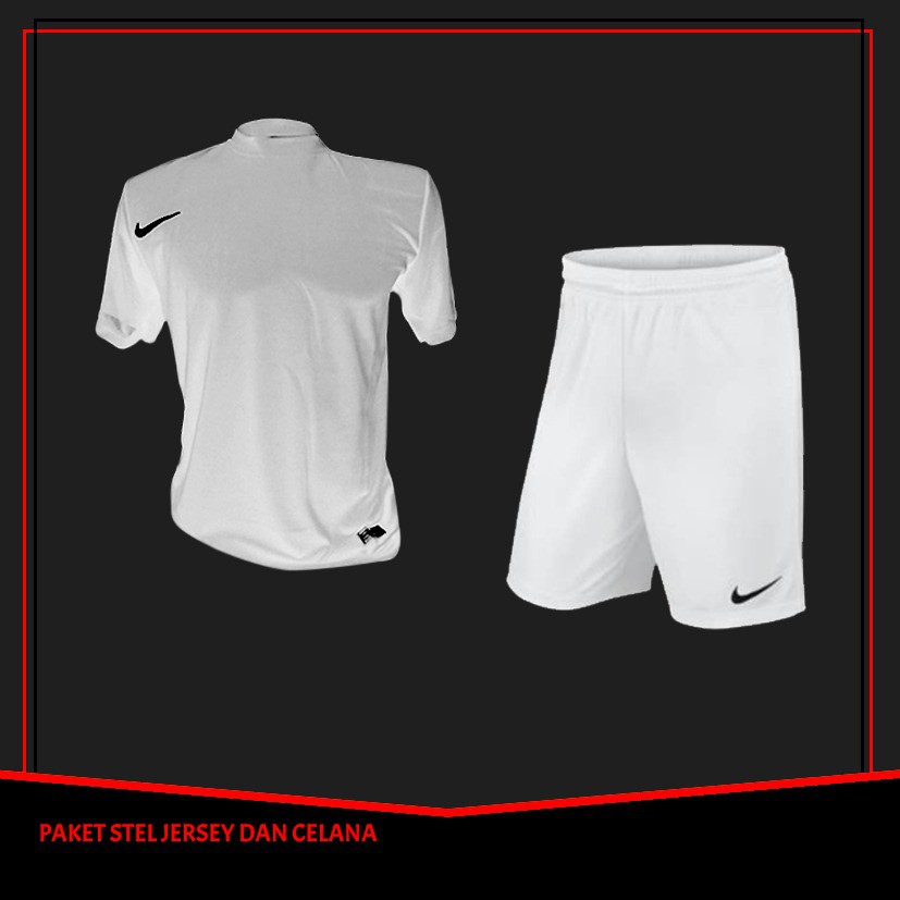 PAKET SETELAN JERSEY FUTSAL /BAJU BOLA &amp; CELANA PENDEK OLAH RAGA MURAH